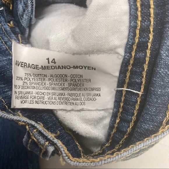 GLORIA VANDERBILT Amanda Jeans Size 14 Blue High Rise - Picture 6 of 14